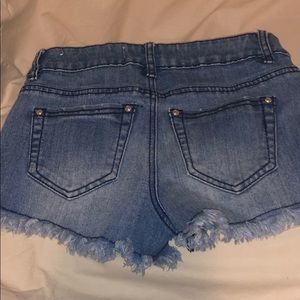High wasted shorts